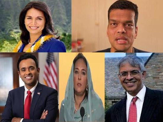 ਅਮਰੀਕਾ ਦੇ ਨਵੇਂ ਚੁਣੇ ਗਏ 47ਵੇਂ ਰਾਸ਼ਟਰਪਤੀ ਡੋਨਾਲਡ ਟਰੰਪ ਅੱਜ ਚੁੱਕਣਗੇ ਸਹੁੰ ਫਿਲਹਾਲ 5 ਭਾਰਤੀ ਮੂਲ ਦੇ ਅਮਰੀਕੀ ਨਾਗਰਿਕ ਟੀਮ ਸ਼ਾਮਿਲ