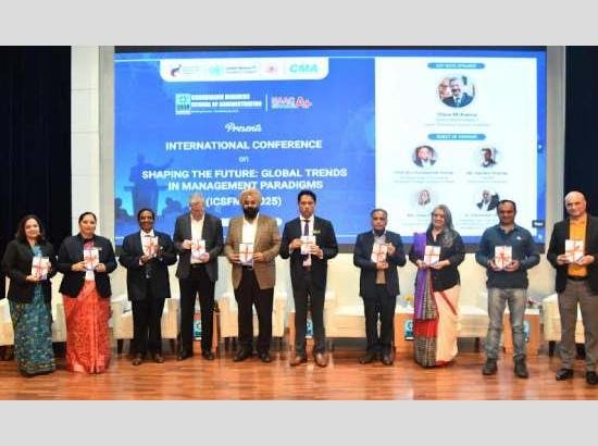 ‘ਗਲੋਬਲ ਟ੍ਰੈਂਡਜ਼ ਇਨ ਮੈਨੇਜਮੈਂਟ ਪੈਰਾਡਾਈਮਜ਼’ ਵਿਸ਼ੇ ਸੰਬੰਧੀ ਚੰਡੀਗੜ੍ਹ ਗਰੁੱਪ ਆਫ ਕਾਲਜ ਲਾਂਡਰਾਂ ਵਿਖੇ ਅੰਤਰਰਾਸ਼ਟਰੀ ਕਾਨਫਰੰਸ ਦਾ ਹੋਇਆ ਆਯੋਜਨ…