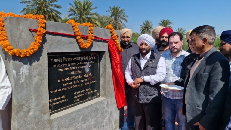 ਪੰਜਾਬ ਸਰਕਾਰ ਵੱਲੋਂ ਸਿਆਸੀ ਭੇਦ-ਭਾਵ ਤੋਂ ਨਿਰਪੱਖ ਹੋ ਕੇ ਕੀਤਾ ਜਾ ਰਿਹਾ ਪਿੰਡਾਂ ਅਤੇ ਸ਼ਹਿਰਾਂ ਦਾ ਵਿਕਾਸ : ਵਿਧਾਇਕ ਕੁਲਵੰਤ ਸਿੰਘ