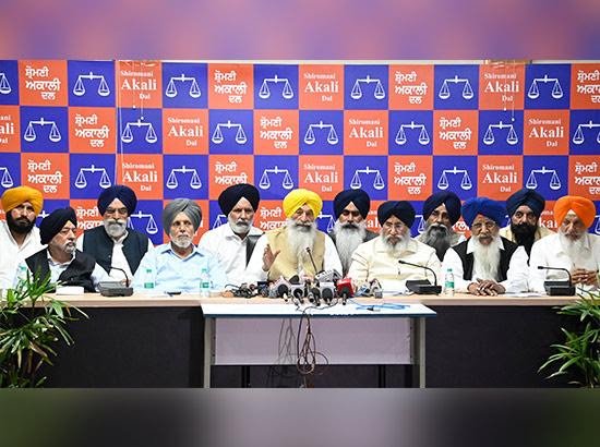 ਸ੍ਰੀ ਅਕਾਲ ਤਖ਼ਤ ਸਾਹਿਬ ਦੇ ਜਥੇਦਾਰ ਦੇ ਸੰਦੇਸ਼ ਬਾਅਦ ਰੁੱਸੇ ਹੋਏ ਆਗੂਆਂ ਅਕਾਲੀ ਦਲ ਬਾਦਲ ਨੇ ਦਿੱਤਾ ਏਕੇ ਦਾ ਸੱਦਾ…