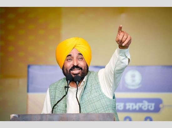 ਮੁੱਖ ਮੰਤਰੀ ਸਿਹਤ ਸੰਭਾਲ ਯੋਜਨਾ ਤਹਿਤ 3-75 ਲੱਖ ਮਰੀਜ਼ਾਂ ਨੇ 654 ਕਰੋੜ ਰੁਪਏ ਦੀ ਨਗਦੀ ਰਹਿਤ ਇਲਾਜ ਕੀਤਾ ਹਾਸਲ : ਮੁੱਖ ਮੰਤਰੀ ਭਗਵੰਤ ਮਾਨ